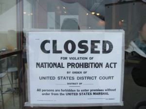 Prohibition Revisited
