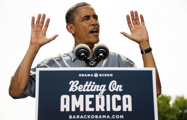 US President Barack Obama speaks during