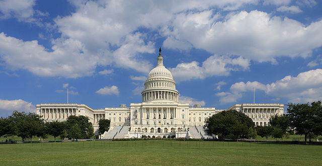 "US Capitol west side" by Martin Falbisoner - Own work. Licensed under CC BY-SA 3.0 via Commons - https://commons.wikimedia.org/wiki/File:US_Capitol_west_side.JPG#/media/File:US_Capitol_west_side.JPG