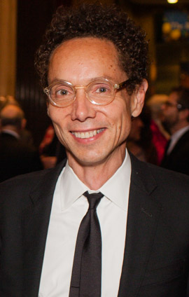 "Malcolm Gladwell 2014 (cropped)" by PEN American Center - Philip Kerr and Malcolm Gladwell. Licensed under CC BY 2.0 via Commons - https://commons.wikimedia.org/wiki/File:Malcolm_Gladwell_2014_(cropped).jpg#/media/File:Malcolm_Gladwell_2014_(cropped).jpg