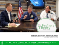 John Easton, John Feehery, and Adam Belmar host The Feehery Theory Podcast