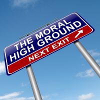 The Moral High Ground